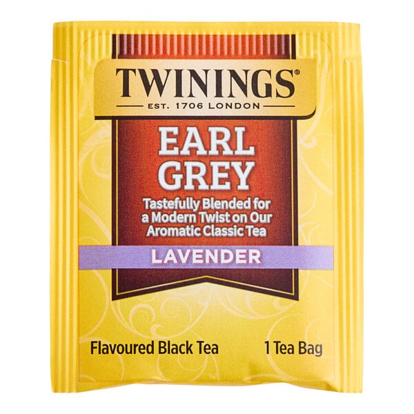 Twinings Earl Grey with Lavender Tea Bags - 120/Case