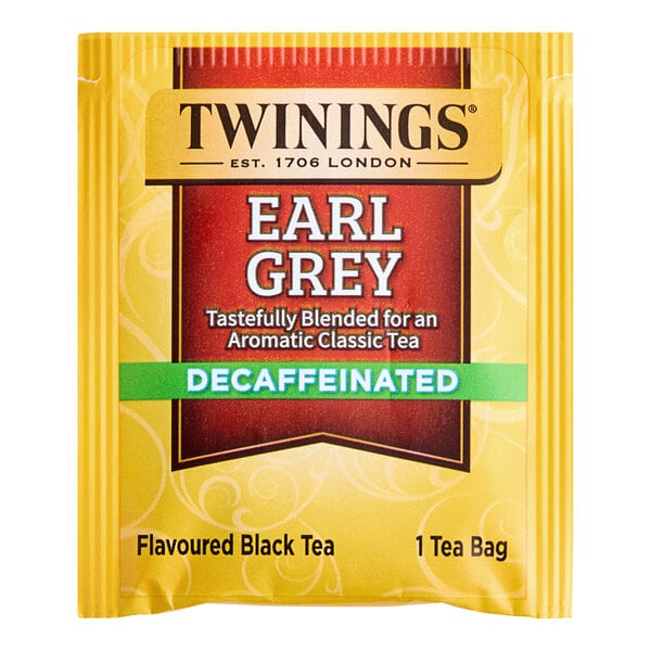 Twinings Earl Grey Decaffeinated Tea Bags - 20/Box
