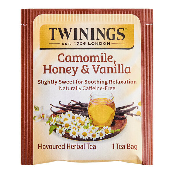 Twinings Chamomile, Honey & Vanilla Herbal Tea Bags - 20/Box