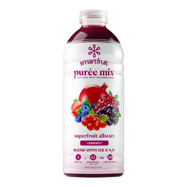 Smartfruit Superfruit All-Stars 100% Fruit Puree Beverage Mix 48 fl. oz.