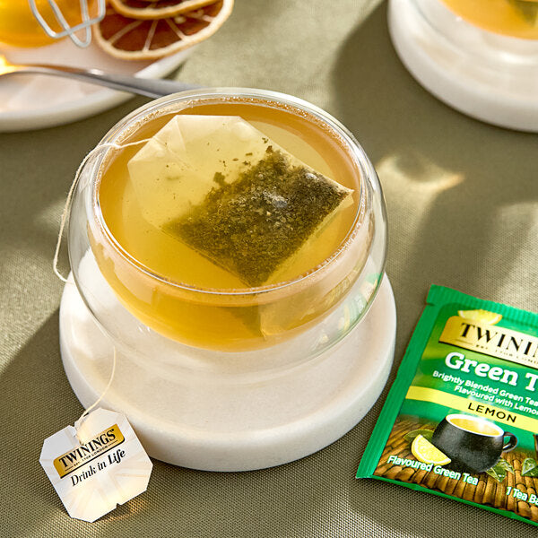 Twinings Green Tea with Lemon Tea Bags - 120/Case