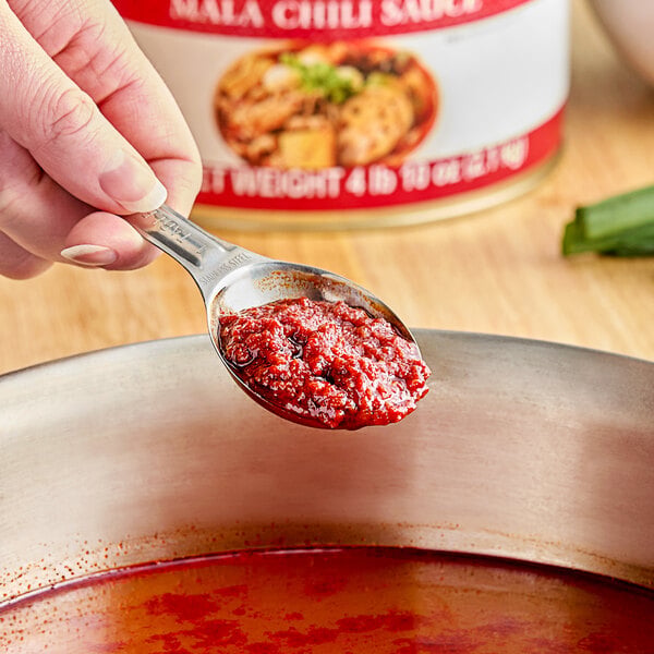 Lee Kum Kee Mala Chili Sauce 4 lb. 10 oz. - 6/Case