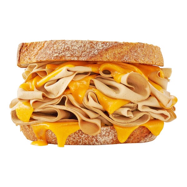 Prime Roots Vegan Classic Smoked Koji-Turkey Deli Chub 2.26 lb. - 4/Case