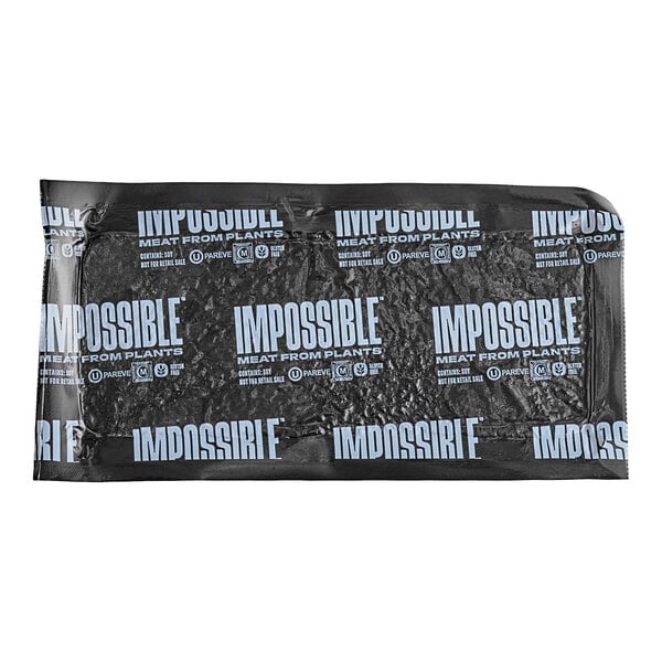 Impossible Foods Plant-Based Vegan Ground Meat 5 lb. - 4/Case