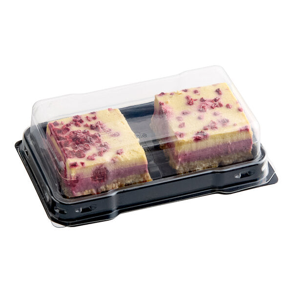 Nats Rawline Plant-Based Vegan Passion Fruit and Raspberry Raw Cake Square Duo Pack 4.6 oz. - 12/Case