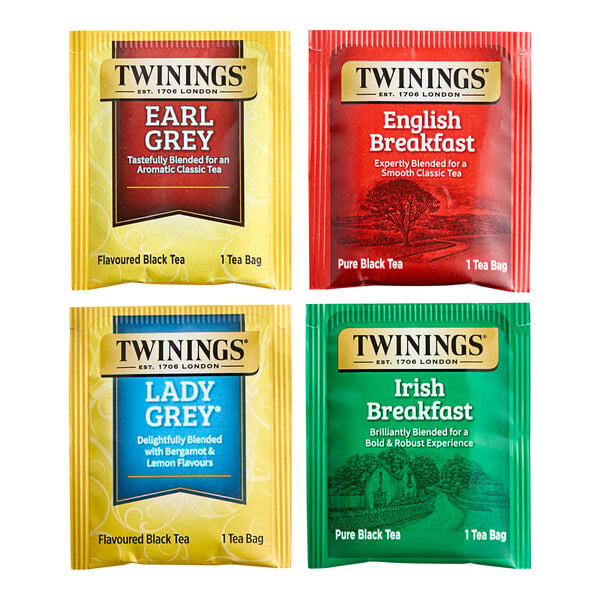 Twinings Black Tea Variety Tea Bags - 20/Box