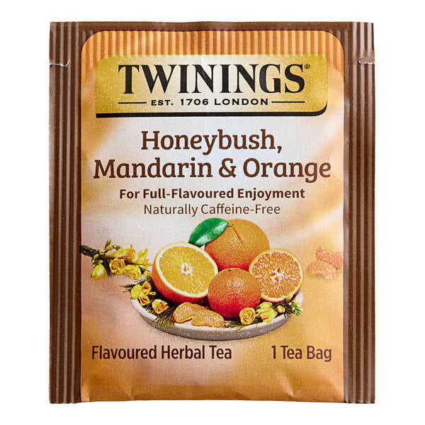 Twinings Honeybush, Mandarin & Orange Herbal Tea Bags - 20/Box