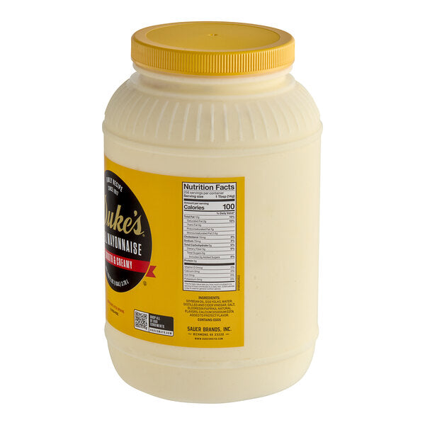 Duke's Real Mayonnaise 1 Gallon - 4/Case
