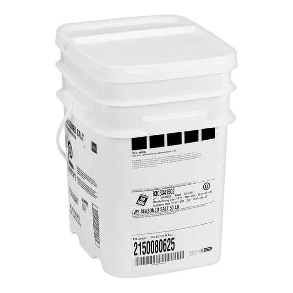 Lawry's Seasoned Salt Pail 50 lb.