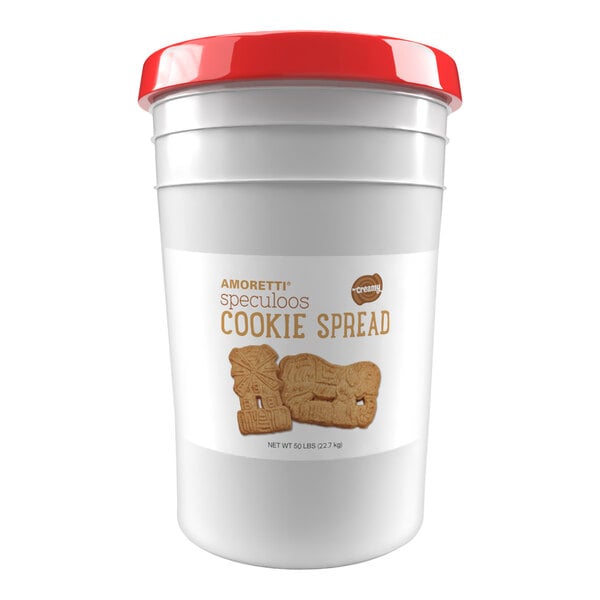 Amoretti Natural Creamy Speculoos Cookie Spread 50 lb.