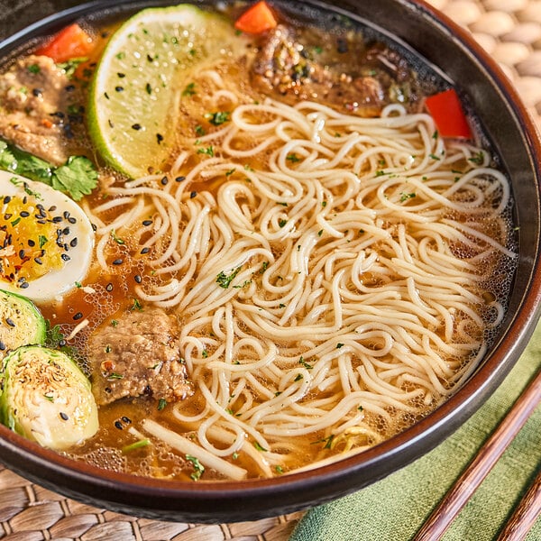 Lotus Foods Organic Traditional Pho Rice Noodles 8 oz. - 8/Case