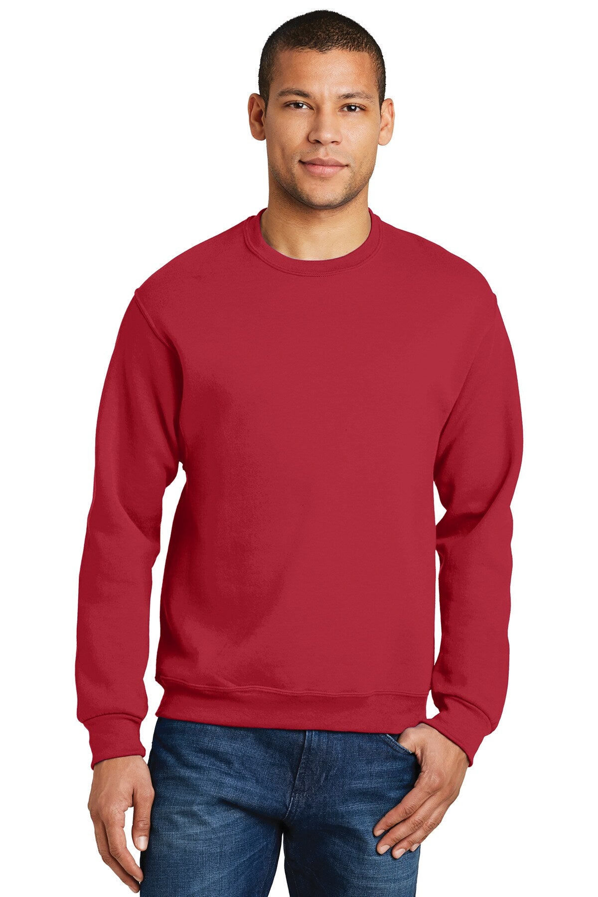 Jerzees® NuBlend Crewneck Long Sleeve Sweatshirt