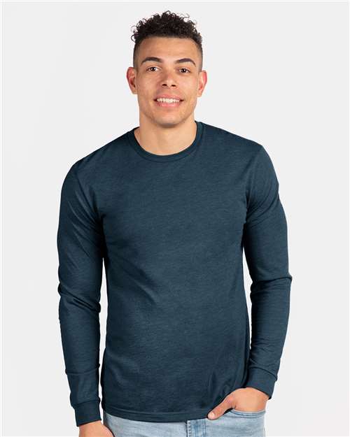 Next Level® CVC Crewneck Long Sleeve T-Shirt