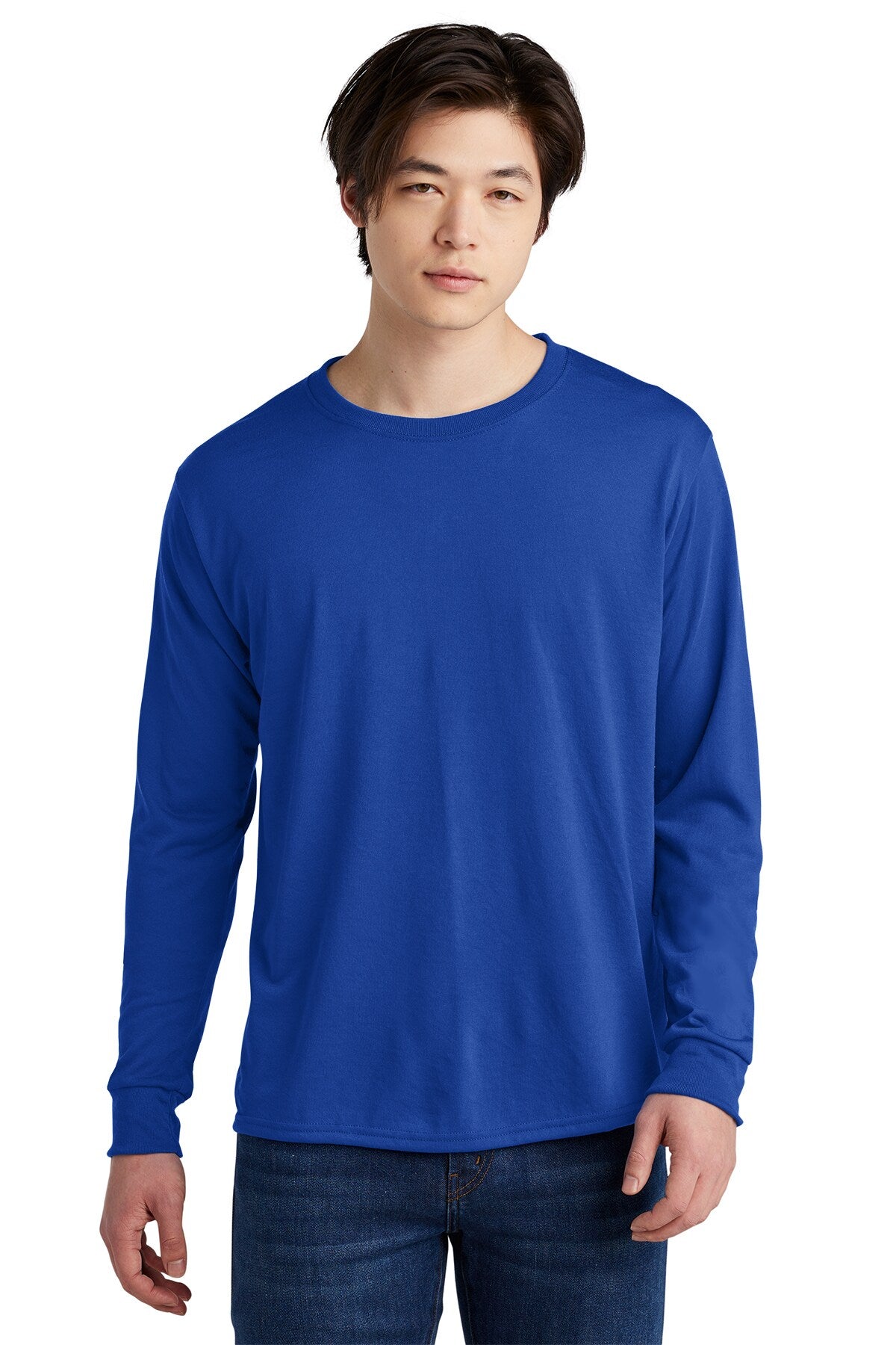 JERZEES® Dri-Power Classic Fit Crewneck Long Sleeve T-Shirt