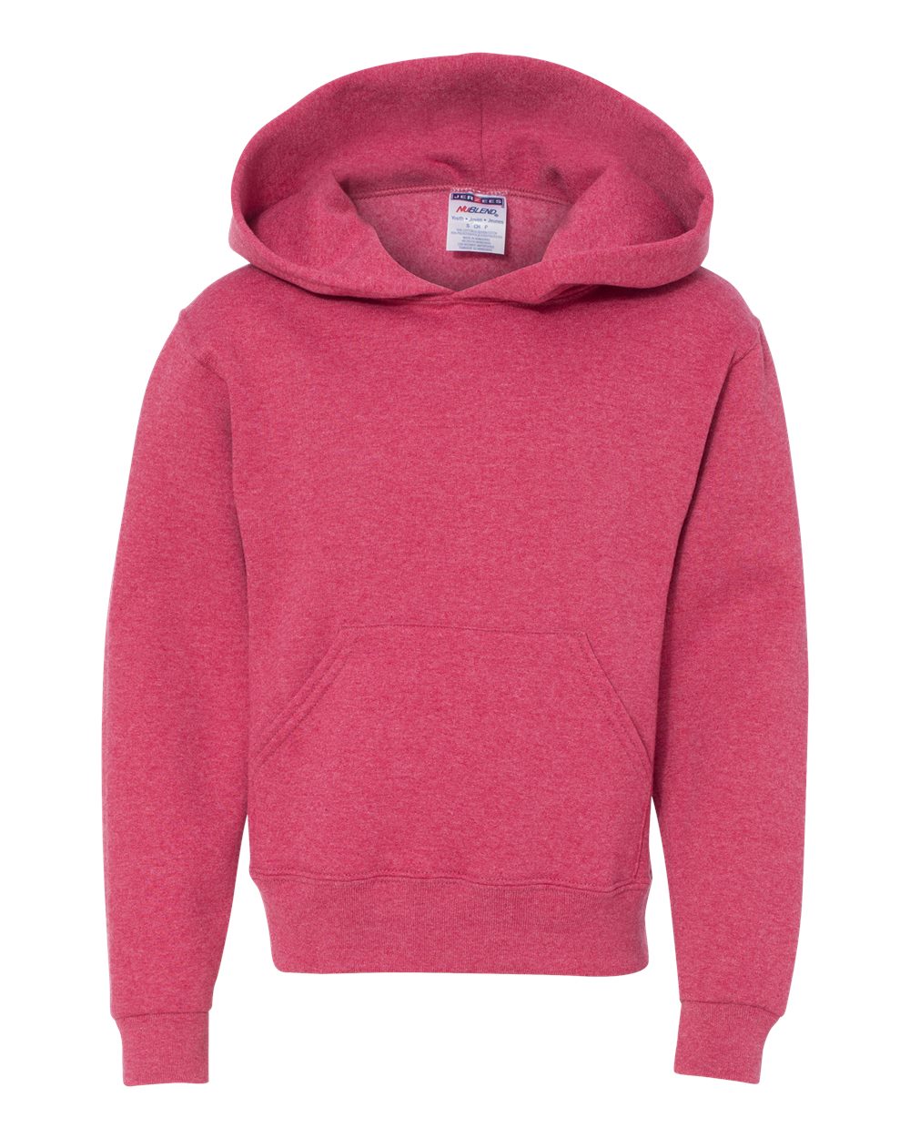 JERZEES® Hooded Turtle Neck Long Sleeve Sweatshirt For Youth