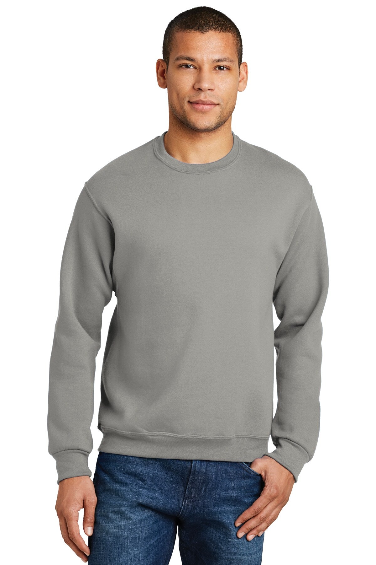 Jerzees® NuBlend Crewneck Long Sleeve Sweatshirt