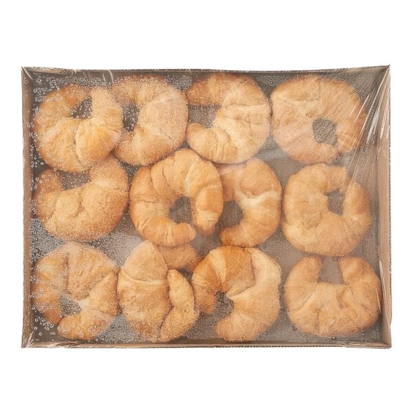 Pillsbury Fully Baked Butter Curved Croissant 3 oz. - 48/Case