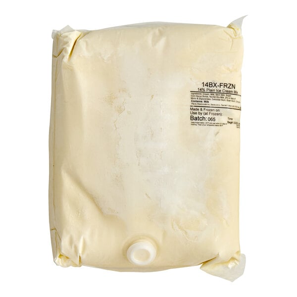 Meadowvale 14% Hard Ice Cream Mix 2.5 Gallon - 2/Case