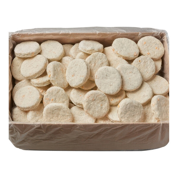 Pillsbury Garlic Cheddar Easy Split Preformed Biscuit Dough - 90/Case