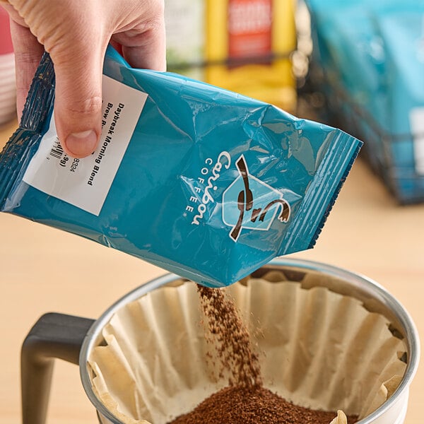 Caribou Coffee 2.5 oz. Daybreak Morning Blend Coffee Packet - 18/Case