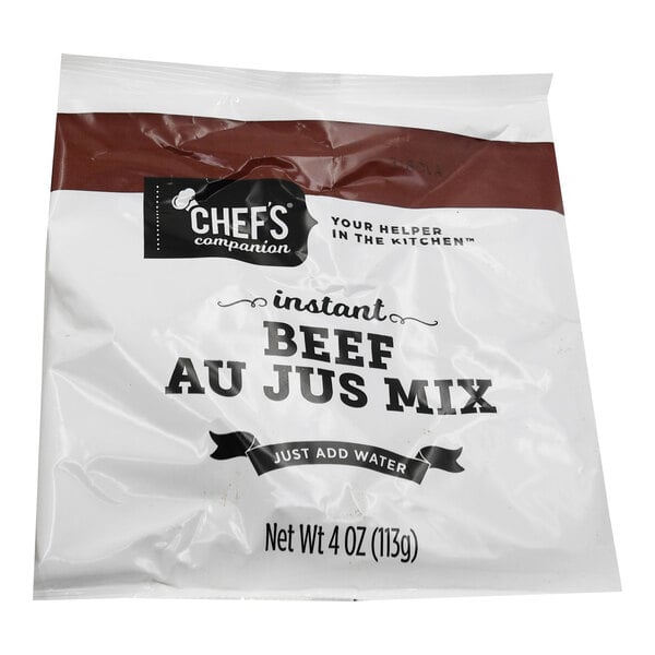 Chef's Companion 4 oz. Au Jus Mix - 12/Case