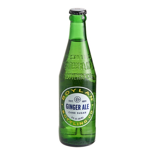 Boylan Bottling Co. Ginger Ale 12 fl. oz. - 24/Case
