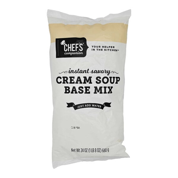 Chef's Companion Bulk Powdered Cream Soup Base - 8/Case