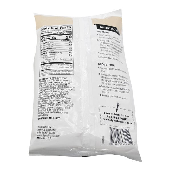 Chef's Companion 15 oz. Turkey Gravy Mix - 8/Case