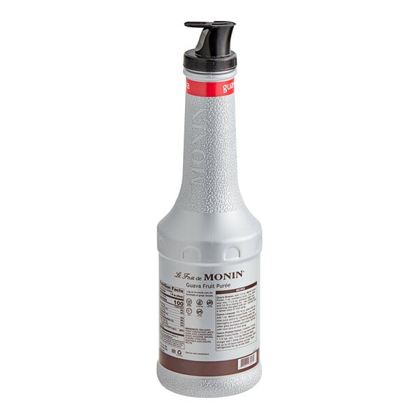 Monin Guava Fruit Puree 1 Liter - 4/Case