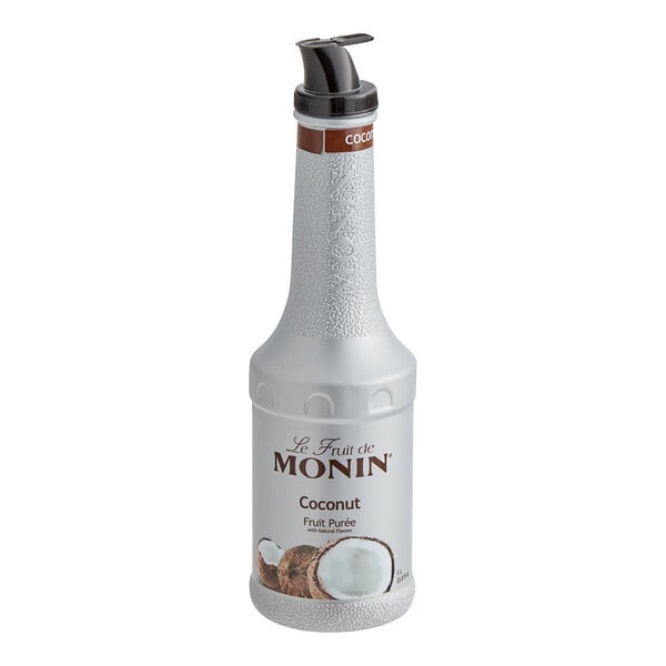 Monin Coconut Fruit Puree 1 Liter - 4/Case