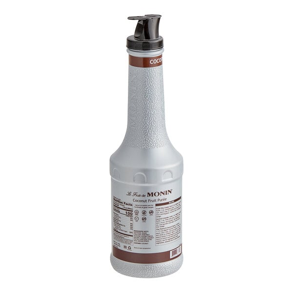 Monin Coconut Fruit Puree 1 Liter - 4/Case