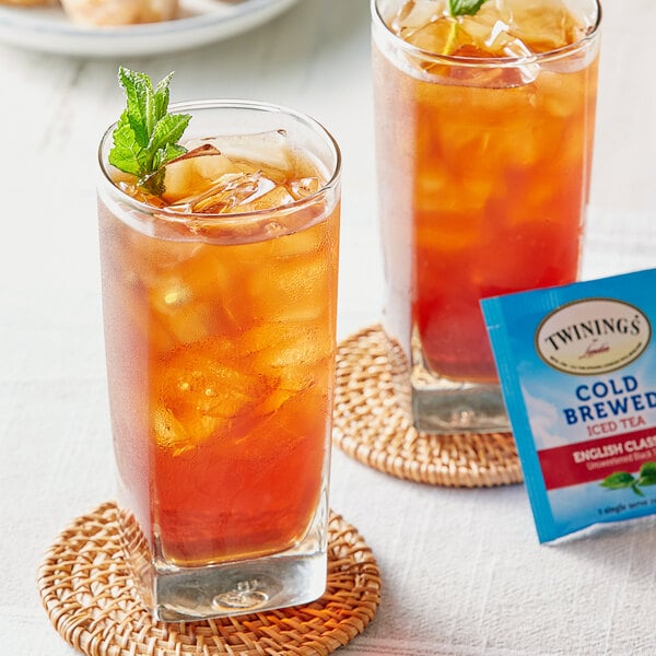 Twinings English Classic Cold Brewed Iced Tea Bags - 120/Case