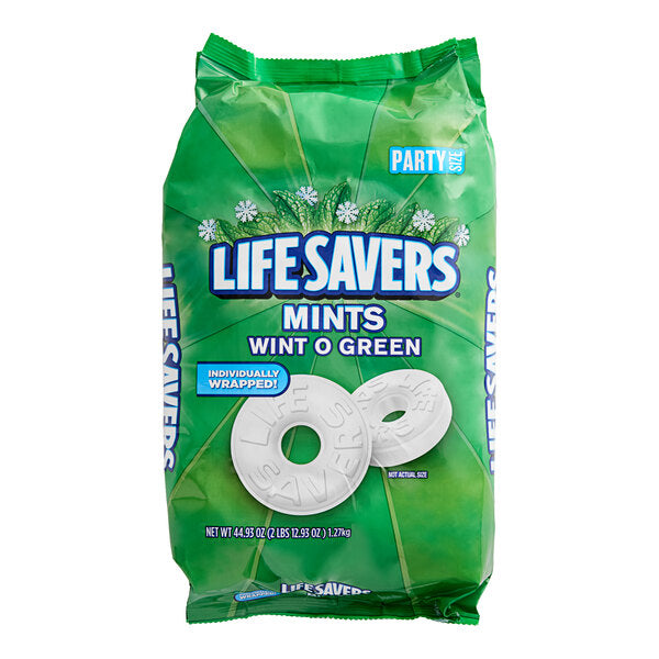 LIFE SAVERS® Wint-O-Green Hard Candy 44.93 oz. - 6/Case