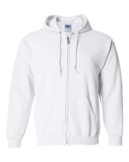 Gildan® Heavy Blend Full-Zip Long Sleeve Hooded Sweatshirt