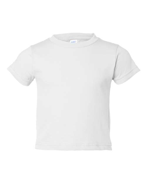 RADYAN® Toddler Cotton Jersey Crew Neck Short Sleeve Tee