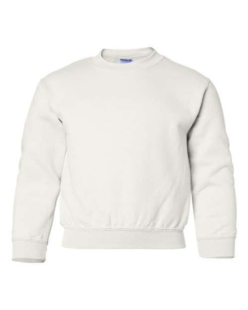 GILDAN® Heavy Blend Youth Crewneck Long Sleeve Sweatshirts