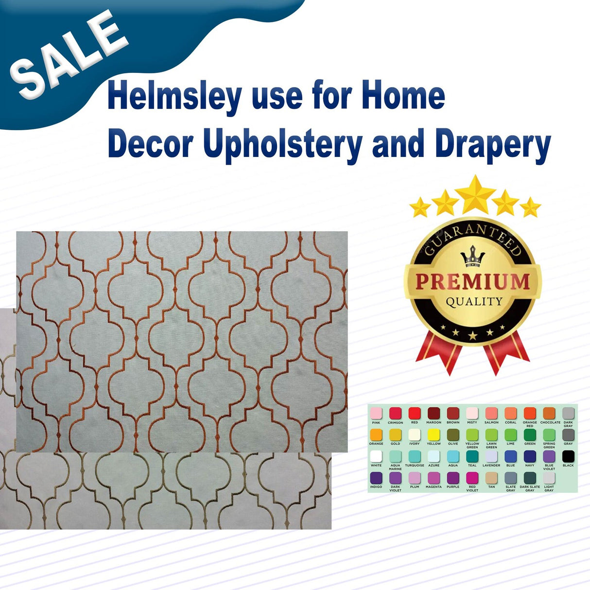 Helmsley use for Home Decor Upholstery and Drapery
