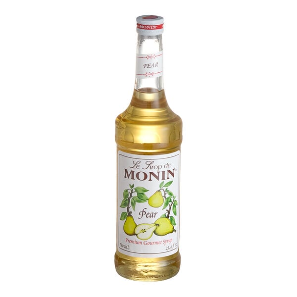 Monin Premium Pear Flavoring / Fruit Syrup 750 mL