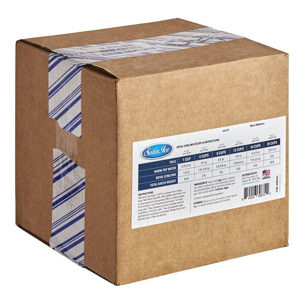 Satin Ice Royal Icing Mix 10 lb.
