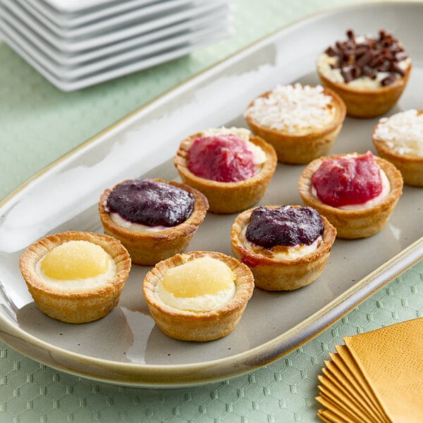 Cuisine Innovations Mini Assorted Cheesecake 1 oz. - 60/Case