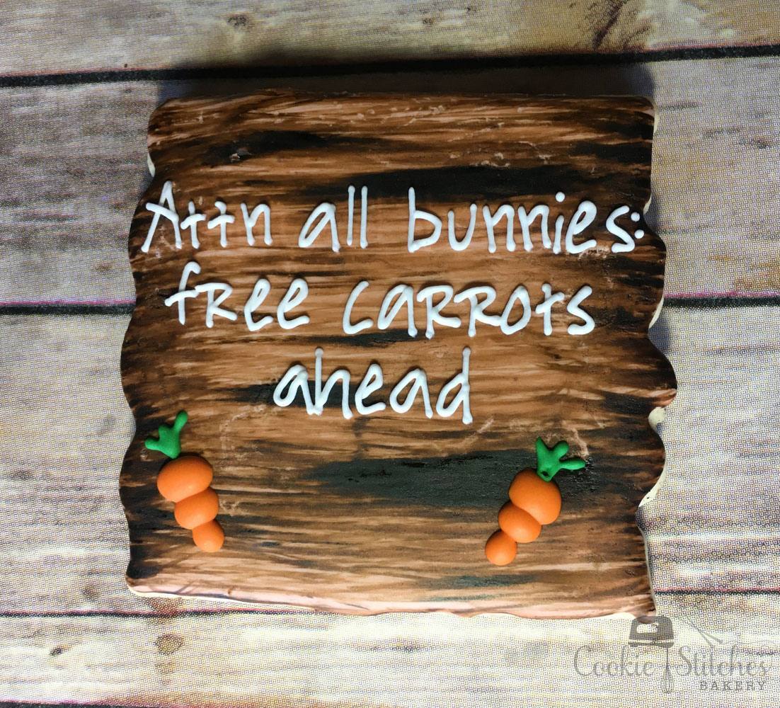 Wooden Sign Plaque Cookie Cutter 3.5 in PC0426