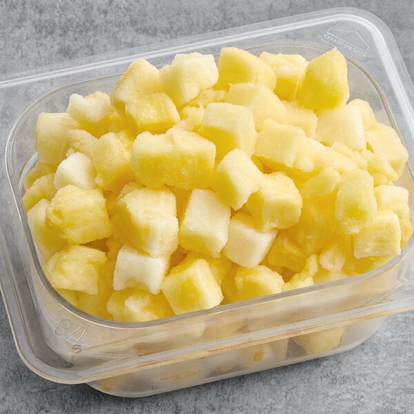 22 lb. IQF Diced Pineapple Chunks