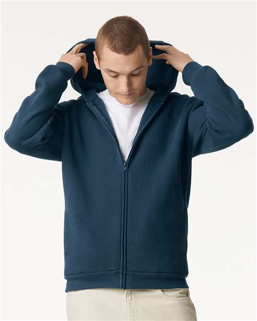 American Apparel® ReFlex Fleece Full-Zip Hoodie Sweatshirt