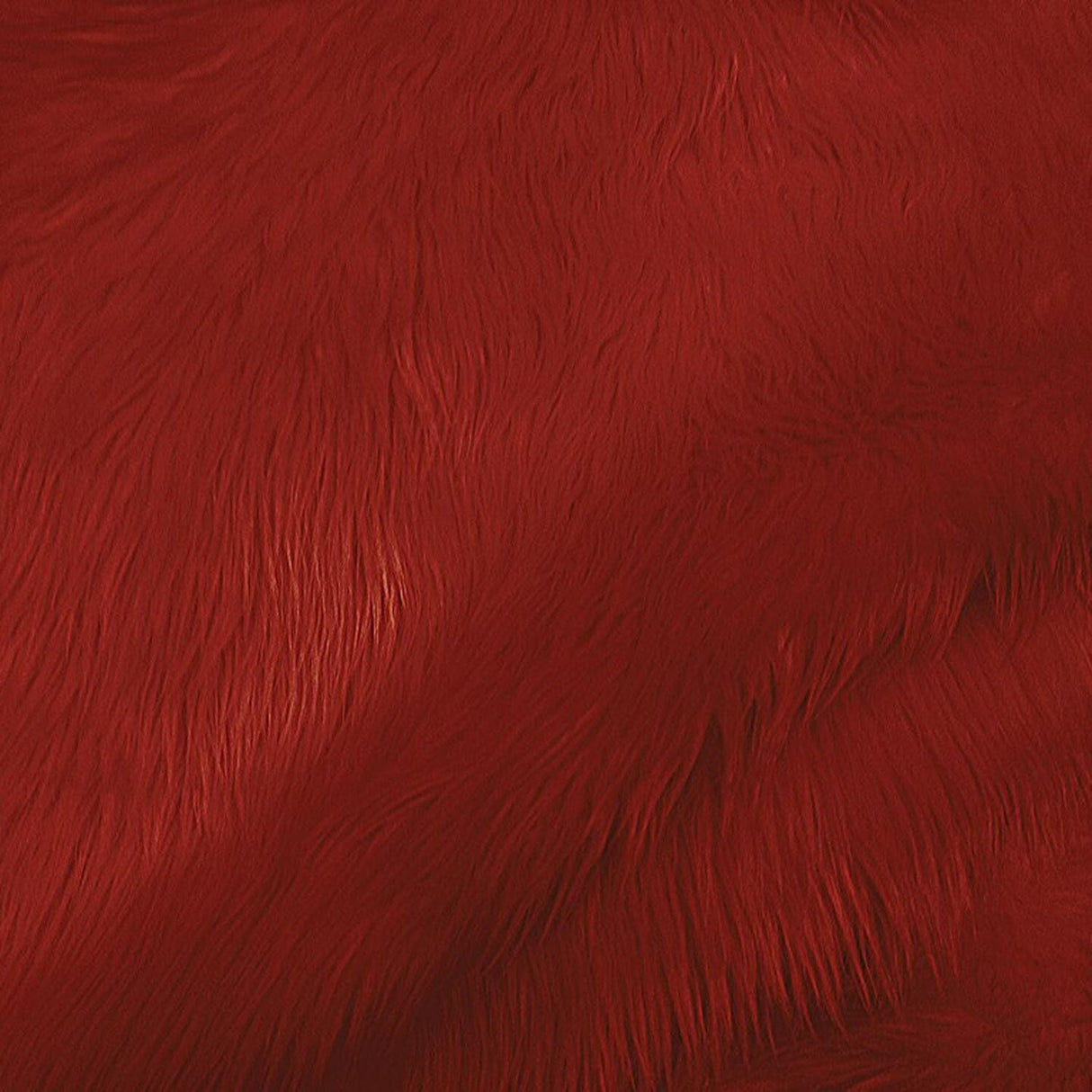 1 Yard Shaggy Faux Fur Fabric – 100% Polyester, 60" Wide Long Pile Plush Fur