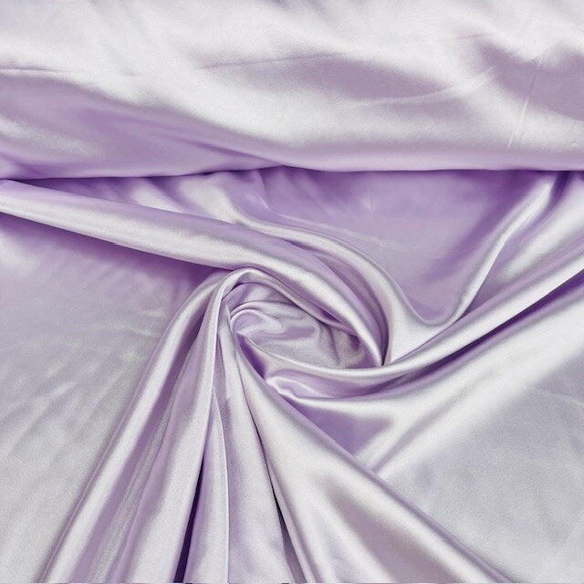 1 Yard 60” Stretch Charmeuse Satin Fabric – 195 GSM, Silky 2 Way Stretch for Bridal, Evening Dresses & Event Décor (97% Polyester, 3% Spandex)