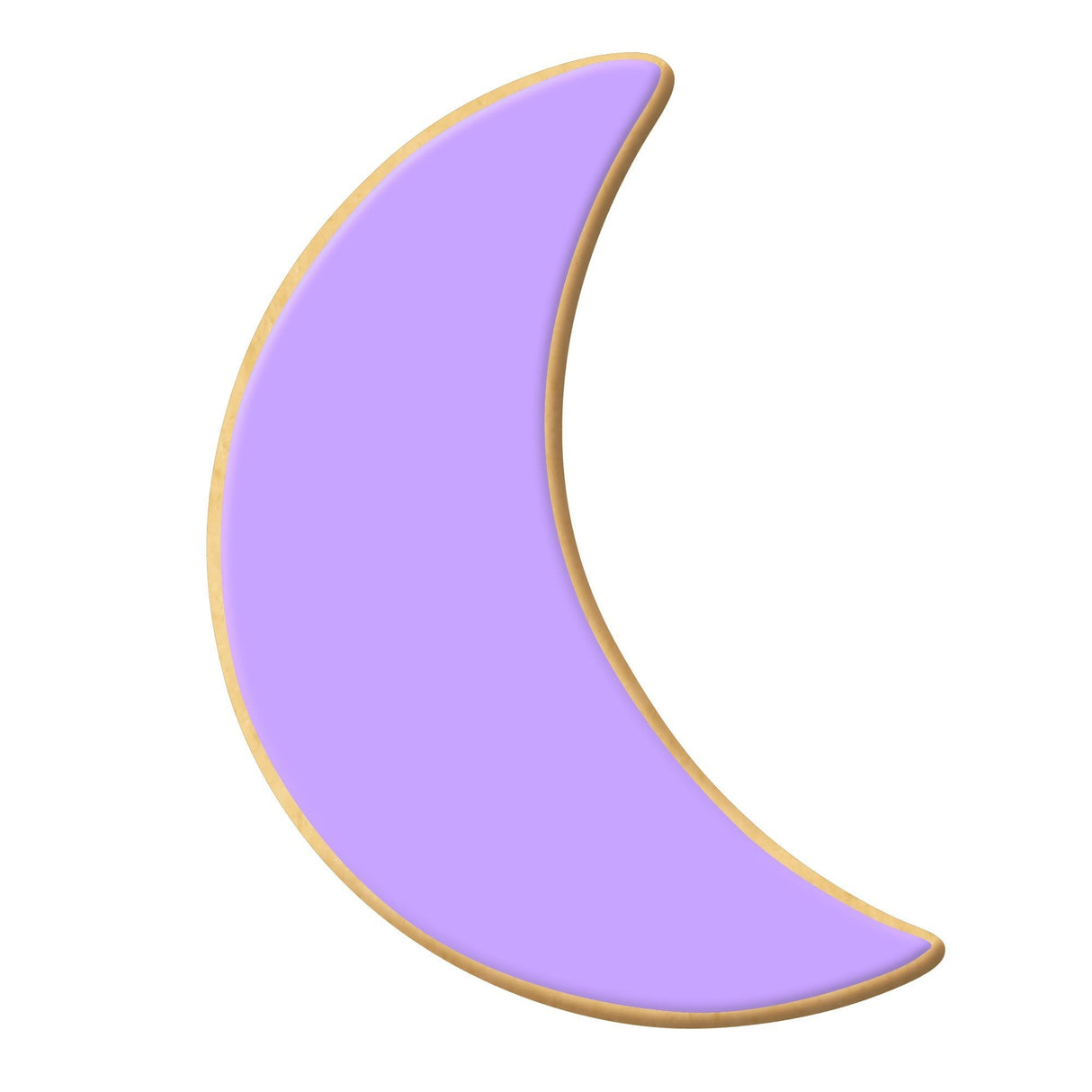 Crescent Moon Cookie Cutter 3 in B1197