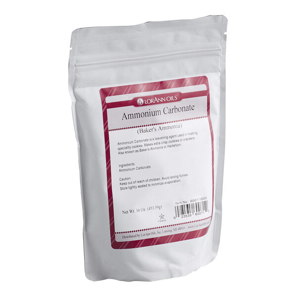 LorAnn Oils 16 oz. Baker's Ammonia (Ammonium Carbonate)