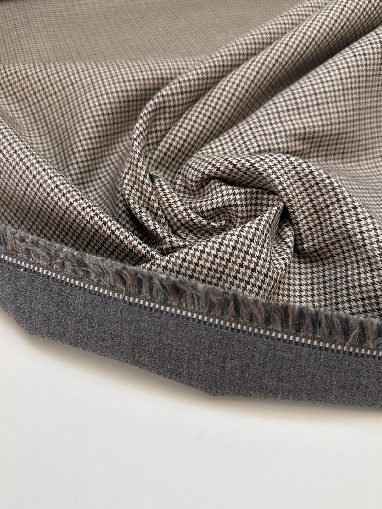 Cotton Bonded Houndstooth Fabric