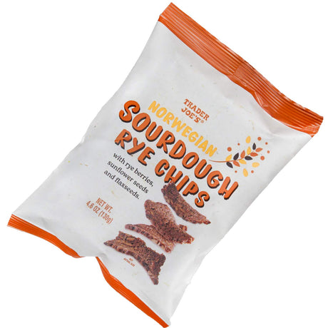 Norwegian Sourdough Rye Chips /4.6 Oz