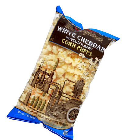Trader Joe’s World’s Puffiest White Cheddar Corn Puffs 7 oz